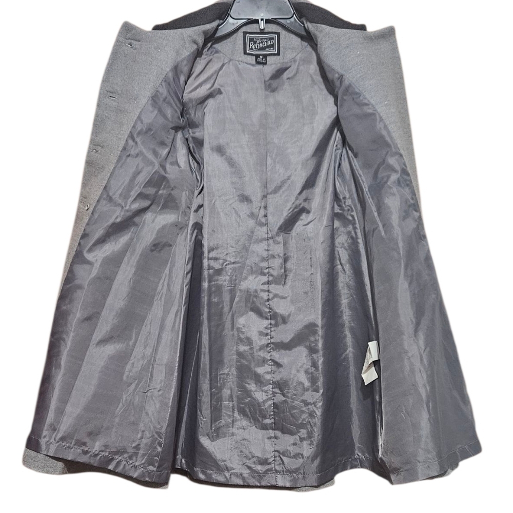 Rothschild Classic Gray Trench Coat  size 10 (Girl) - Picture 3 of 13